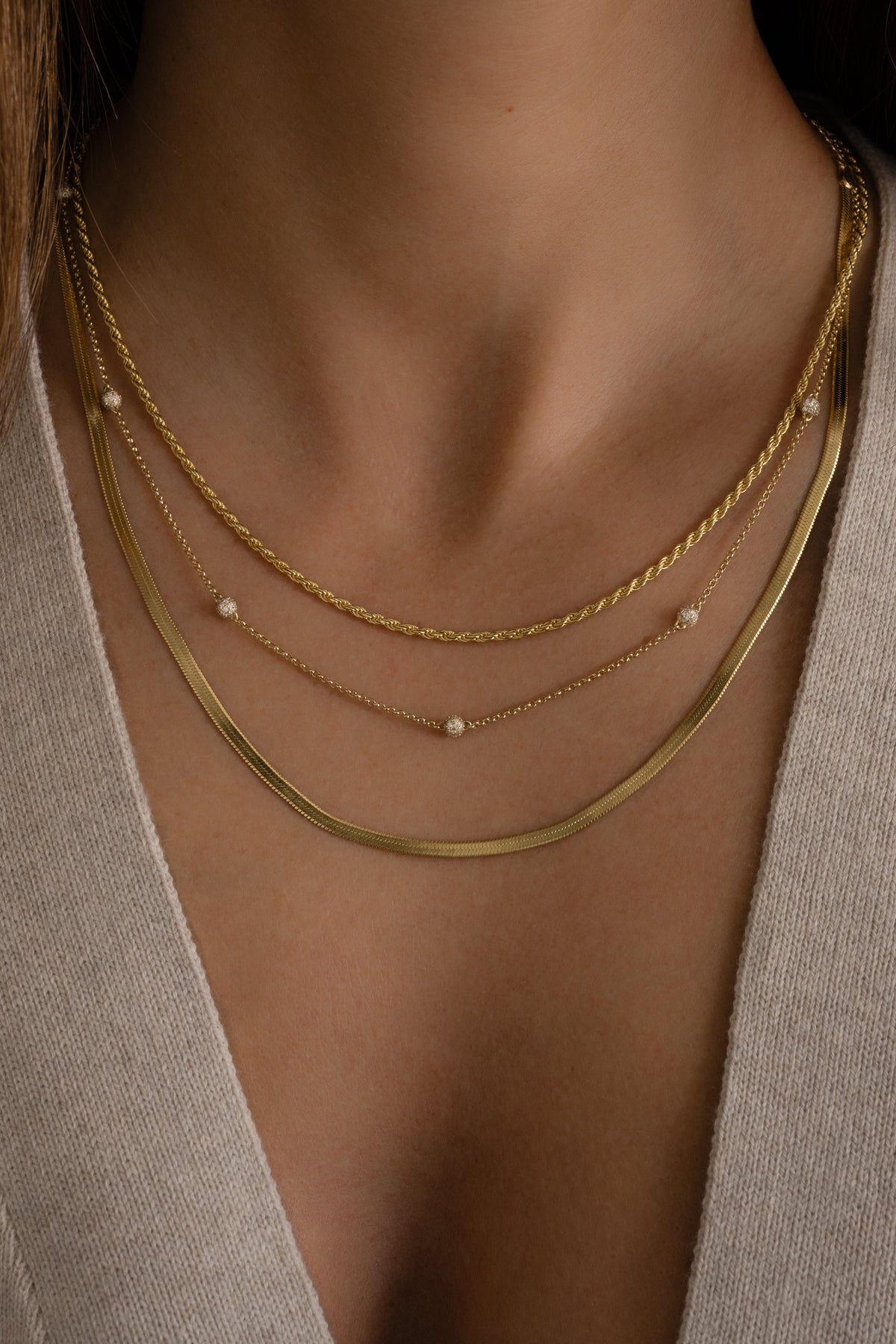 2mm Herringbone Chain