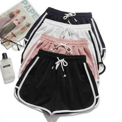 Summer Girl Shorts Streetwear Female Women Fitness Joggers Sports Running Breathable Plus Size Short Pants