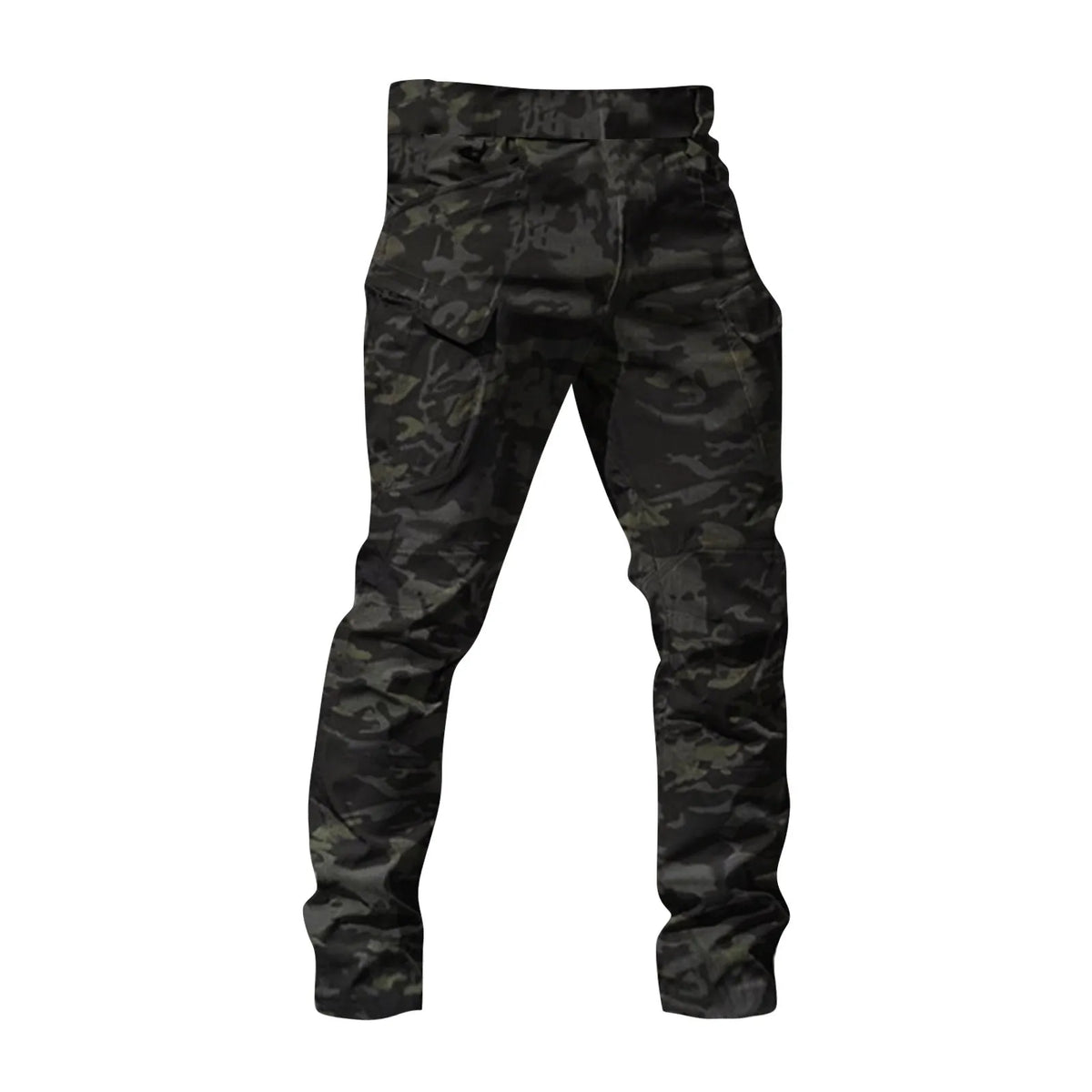 Men's Multi-Pocket Camo Cargo Pants – Tactical Overalls, 8 Colors, M-XXXL