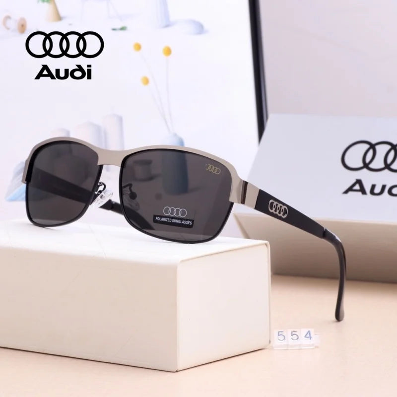 AUDI Luxury Sunglasses High End for Men Women Polarized UV400 Driving Glasses Classic Style Premium Quality Fashion Design