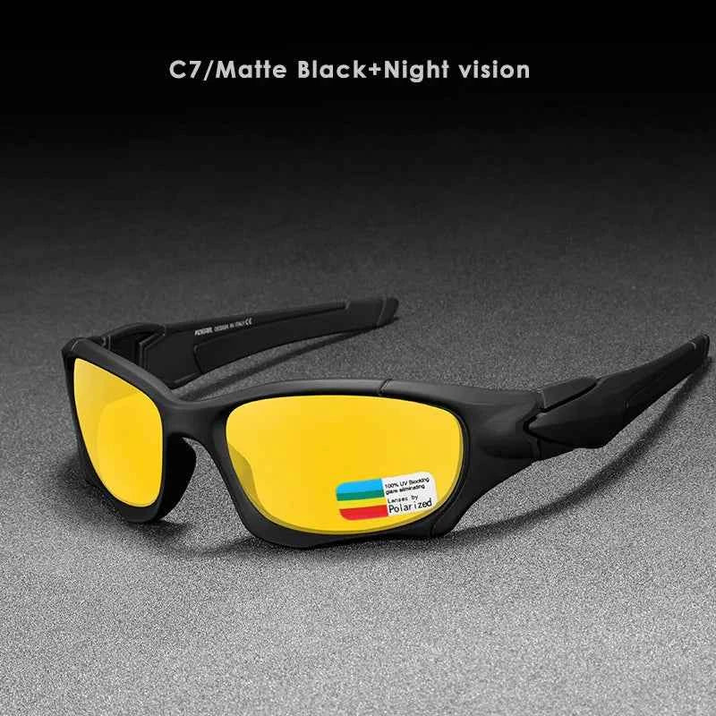 KDEAM Brand Strong Arm Men's Sunglasses Polarized Driving Shield Sun Glasses Men and Women Sports Goggles oculos de sol