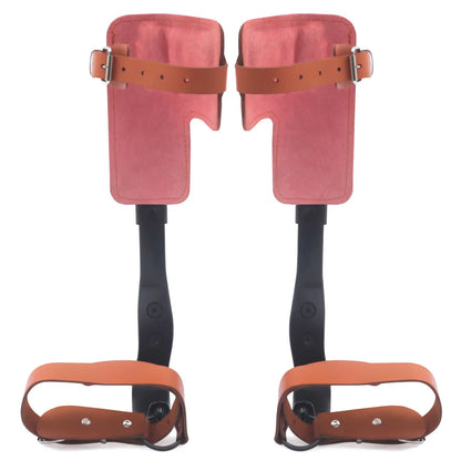 Tree Climbing Spike Set Pole Climbing Spurs Climber Gaffs+Strap Adjustable 100kg