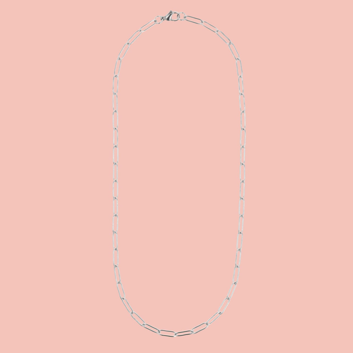 Slim Oval Link Chain Necklace