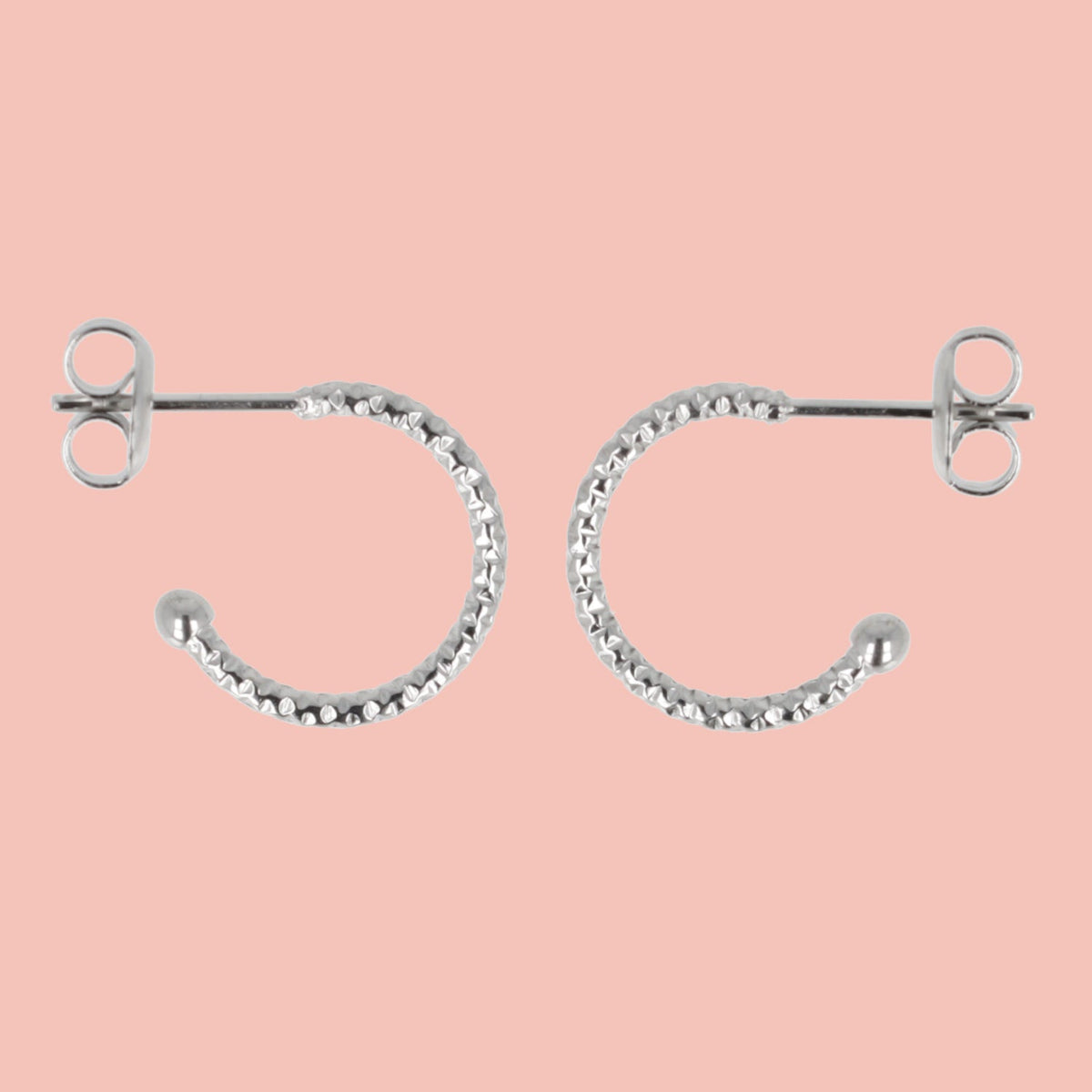 Sparkle Hoop Earrings