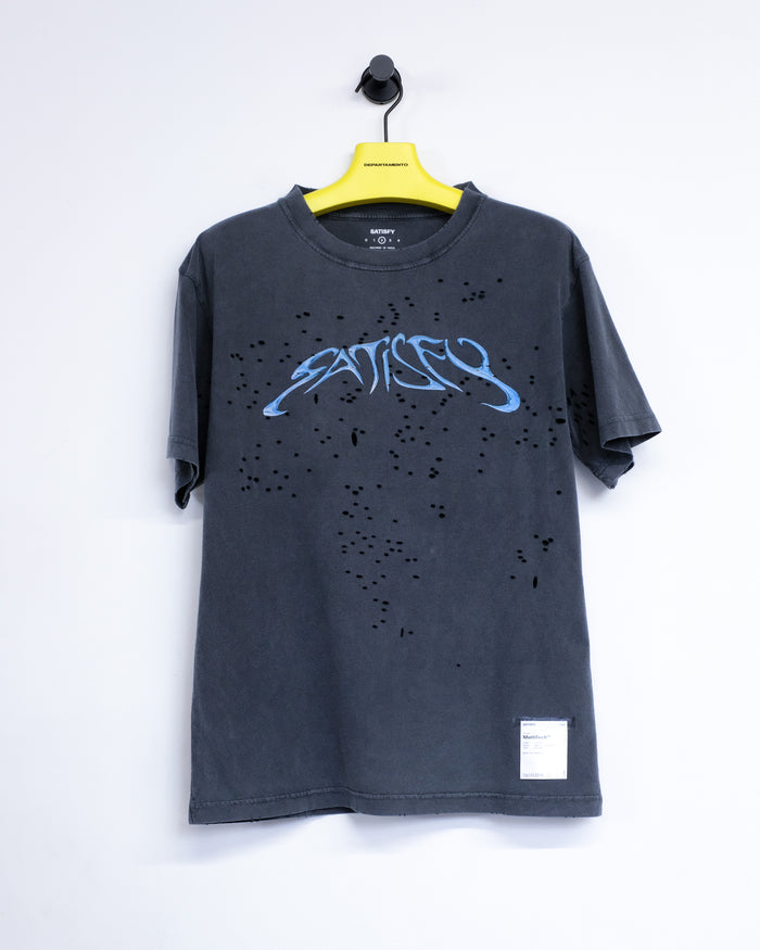 Aged Black MothTech Muscle T-Shirt