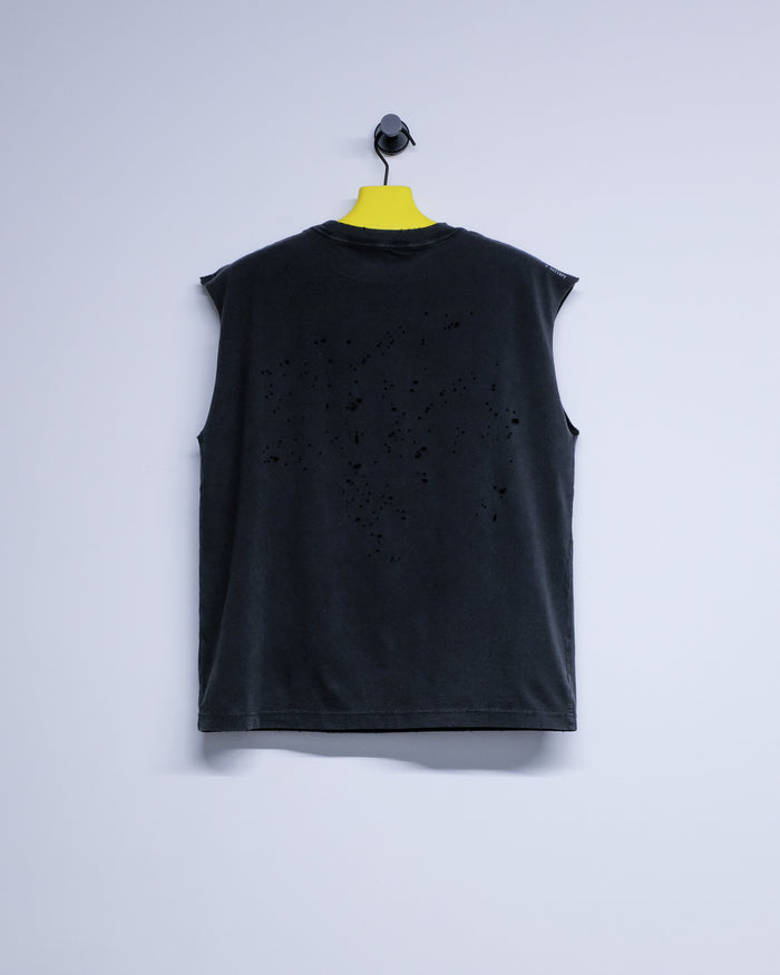 Aged Black Mothtech Muscle Tee | Satisfy Running | DEPARTAMENTO