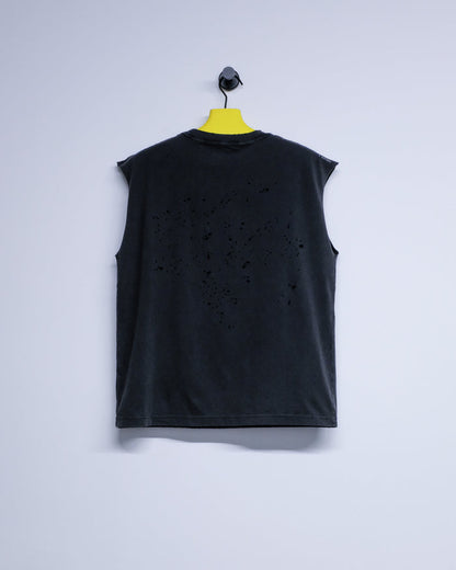 Aged Black Mothtech Muscle Tee | Satisfy Running | DEPARTAMENTO