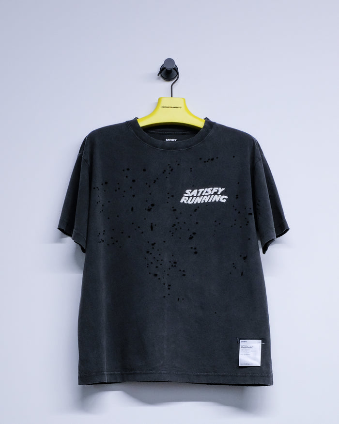 Aged Black MothTech T-Shirt | Satisfy Running | DEPARTAMENTO
