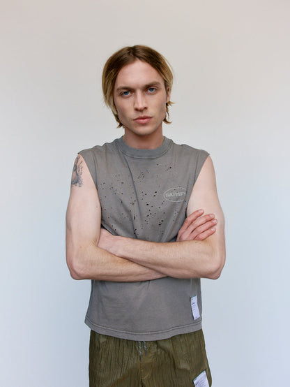 Aged Falcon MothTech Muscle Tee | Satisfy | DEPARTAMENTO