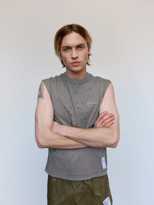 Aged Falcon MothTech Muscle Tee | Satisfy | DEPARTAMENTO