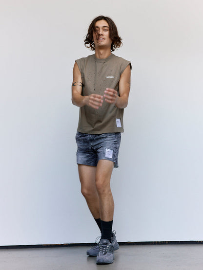 Aged Falcon MothTech Muscle Tee