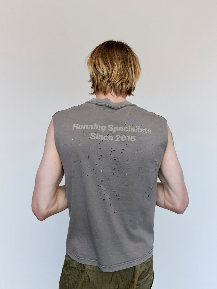 Aged Falcon MothTech Muscle Tee | Satisfy | DEPARTAMENTO