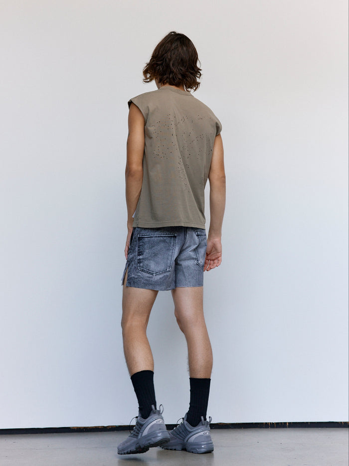 Aged Falcon MothTech Muscle Tee