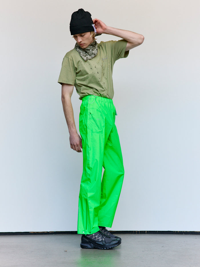 Aged Mosstone MothTech T-Shirt | Satisfy | DEPARTAMENTO