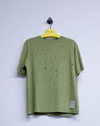 Aged Mosstone MothTech T-Shirt | Satisfy | DEPARTAMENTO