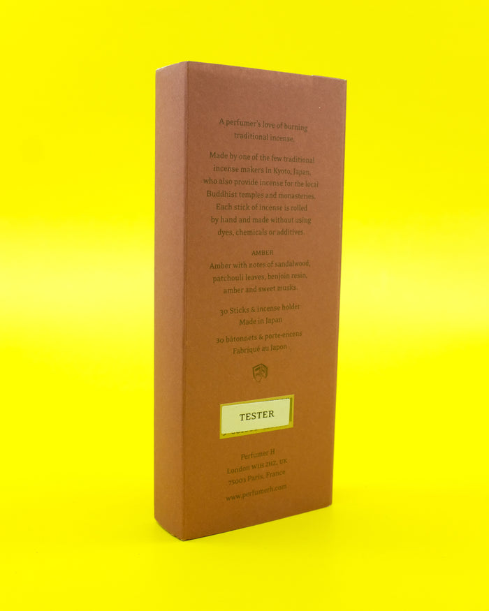 Amber Incense Sticks | Perfumer H | DEPARTAMENTO
