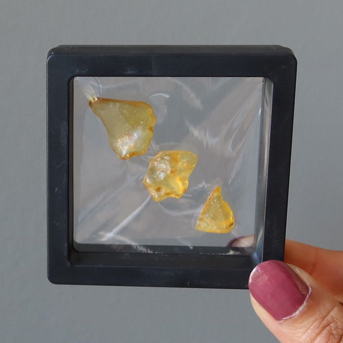 Amber Gemstone Set