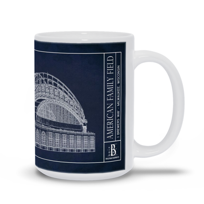 American Family Field Ceramic Mugs