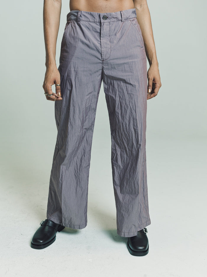Antique Lavender Poplin Tuxedo Trouser | Our Legacy | DEPARTAMENTO