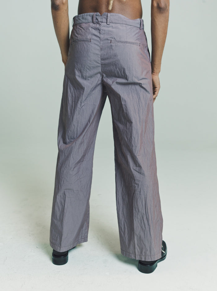 Antique Lavender Poplin Tuxedo Trouser | Our Legacy | DEPARTAMENTO
