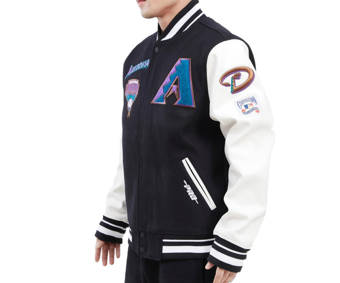 Arizona Diamondbacks Black Varsity Jacket