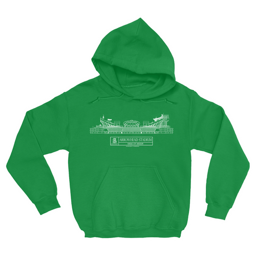 Arrowhead Stadium St Patricks Day Hoodie