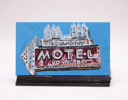 Temple City Motel Sign SLC Utah (0030)