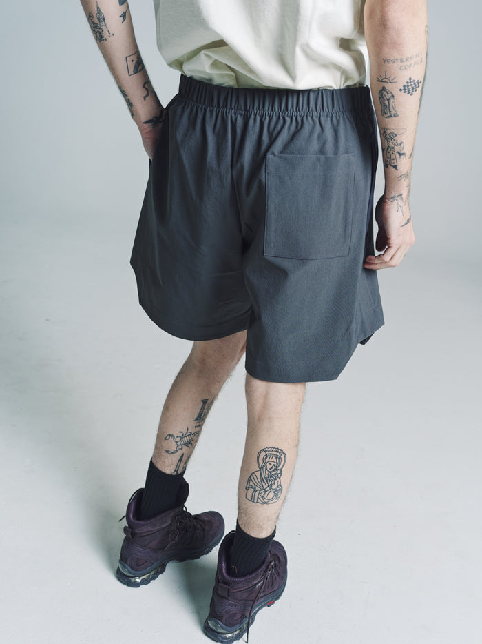 Asfalt Grey Utility Cut Shorts | GR10K | DEPARTAMENTO