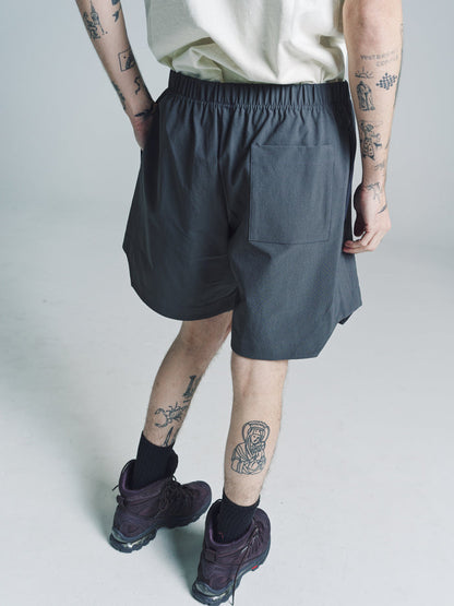 Asfalt Grey Utility Cut Shorts | GR10K | DEPARTAMENTO