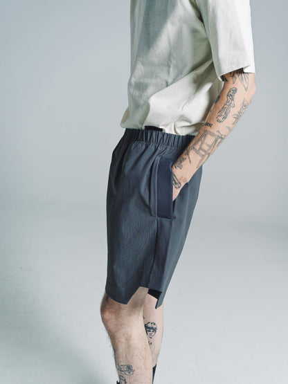 Asfalt Grey Utility Cut Shorts | GR10K | DEPARTAMENTO