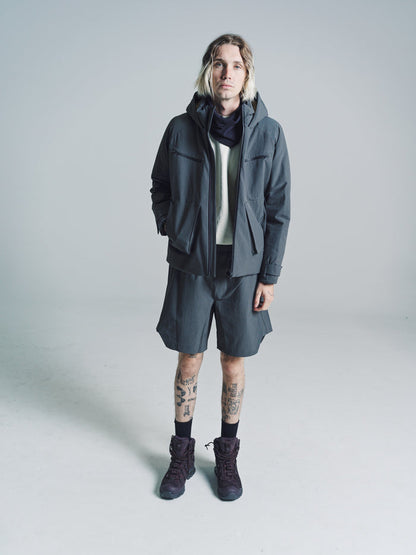 Asfalt Grey Utility Cut Shorts | GR10K | DEPARTAMENTO