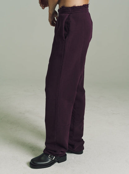 Aubergine Heavy Sweatpants | Camiel Fortgens | DEPARTAMENTO