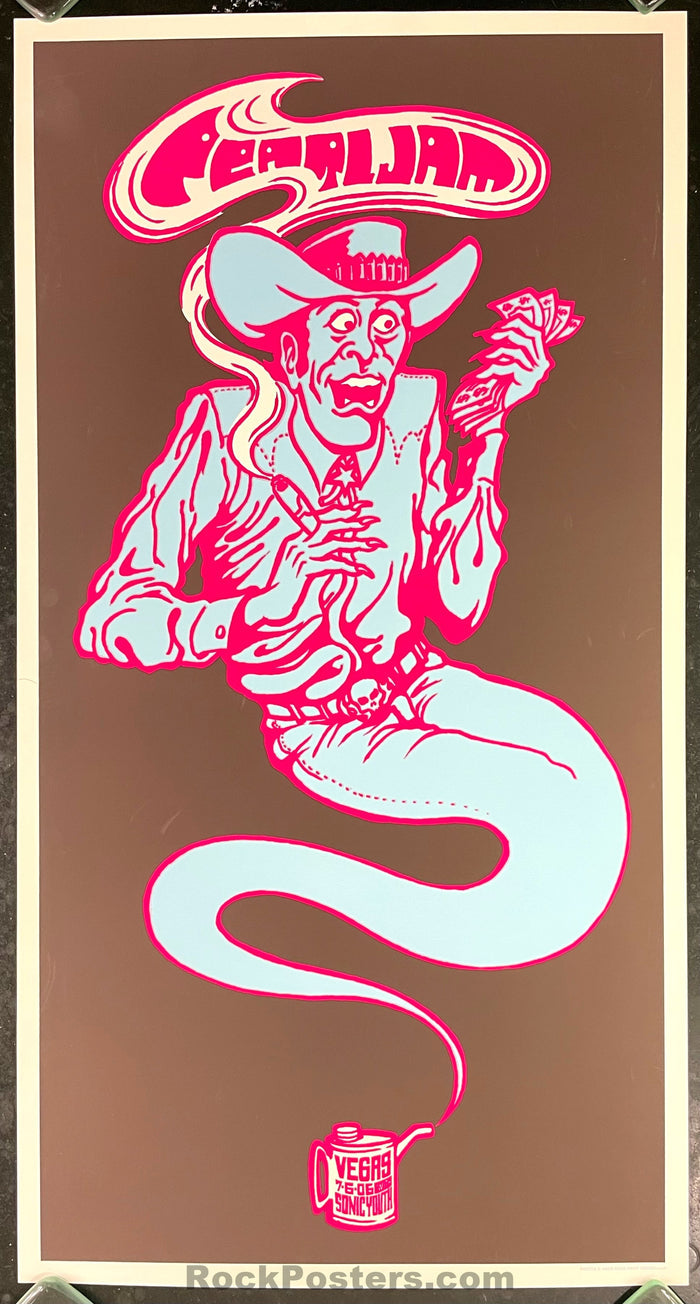AUCTION - Ames Bros. - Pearl Jam - Las Vegas '06 - 1st Edition - Near Mint