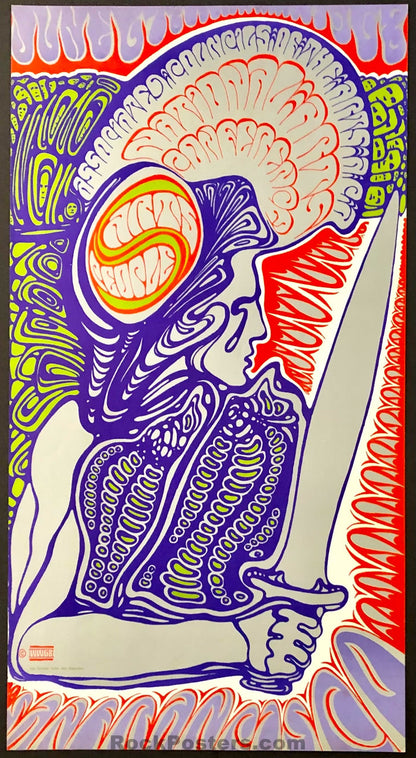 Auction - Wes Wilson - Council of the Arts - 1967 Summer of Love Poster - Excellent