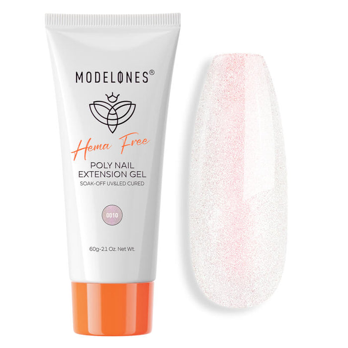 Aurora Frost - Hema-free Poly Nail Gel 60g Poly Nail Gel MODELONES #