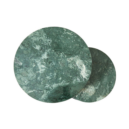 Avoca Side Table Green Marble