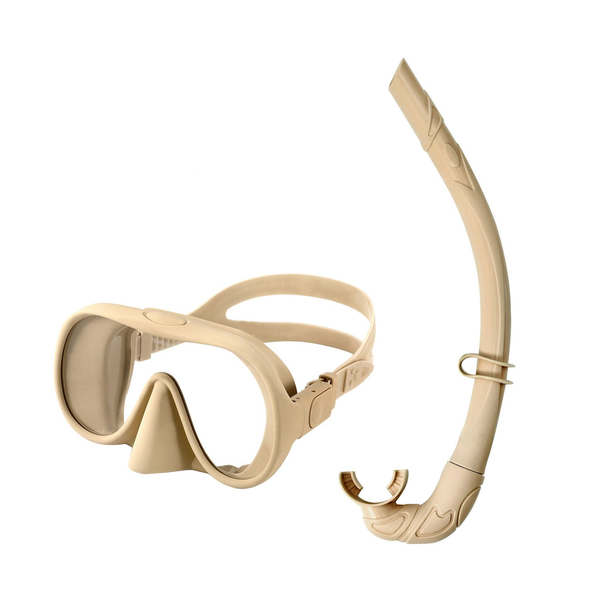 Large-Frame Anti-Fog Swim Goggles with Snorkel – Snorkeling Set