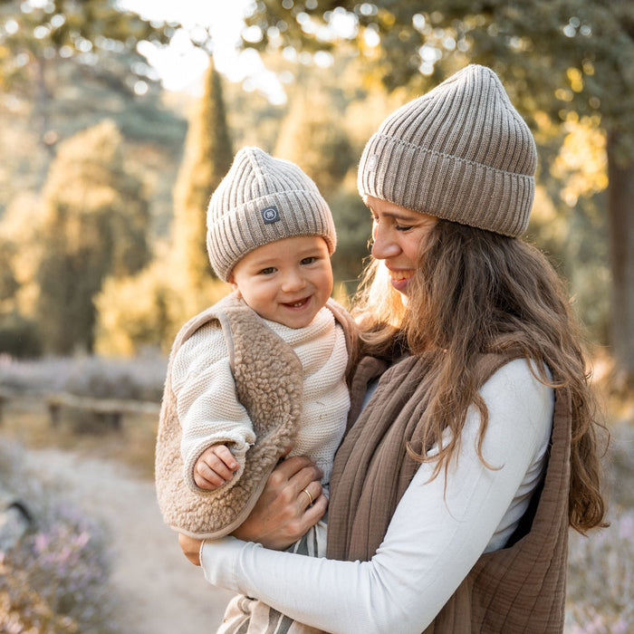 Babymütze aus Merinowolle | Essential Beige