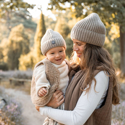 Babymütze aus Merinowolle | Essential Beige