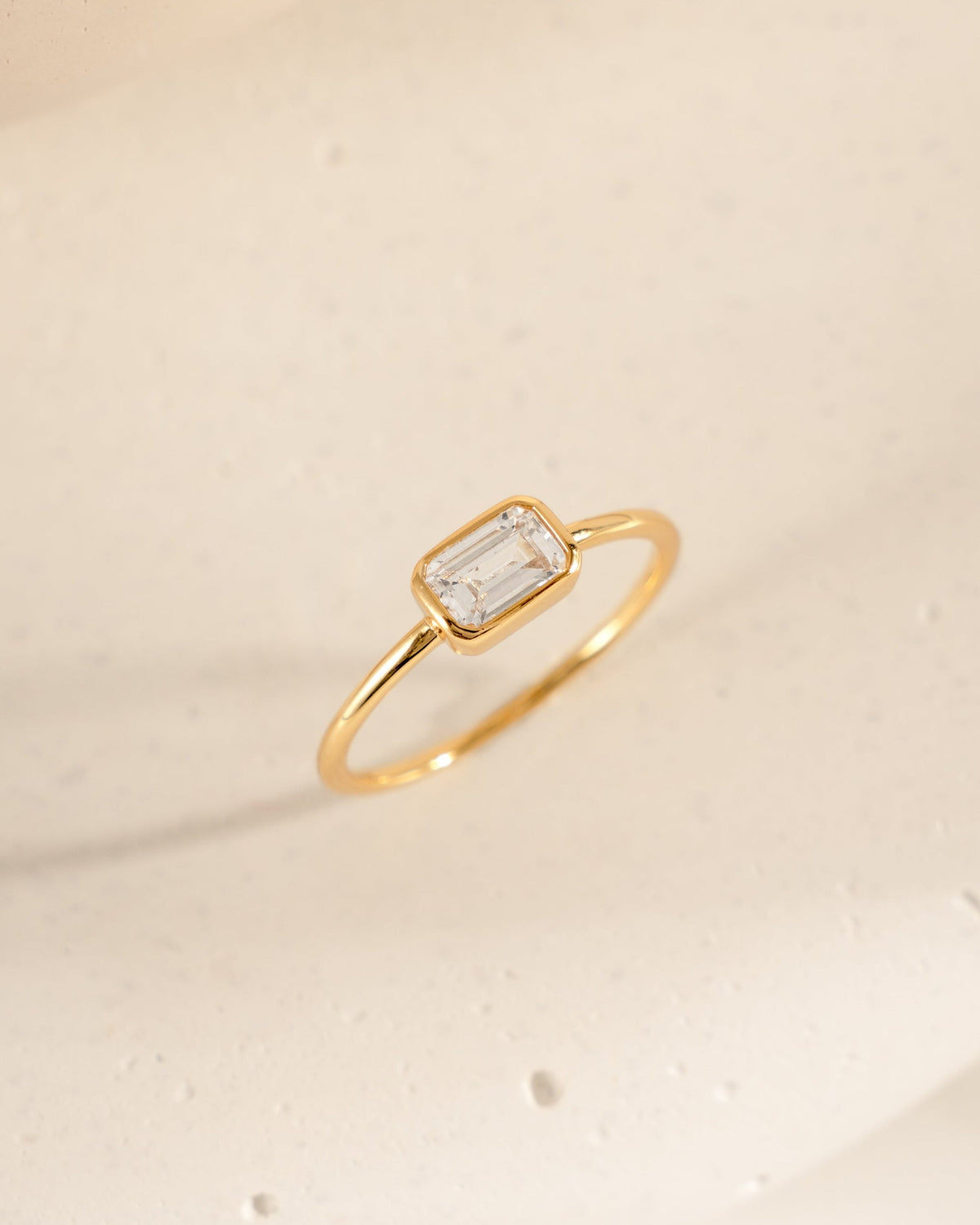 Baguette Bezel Ring