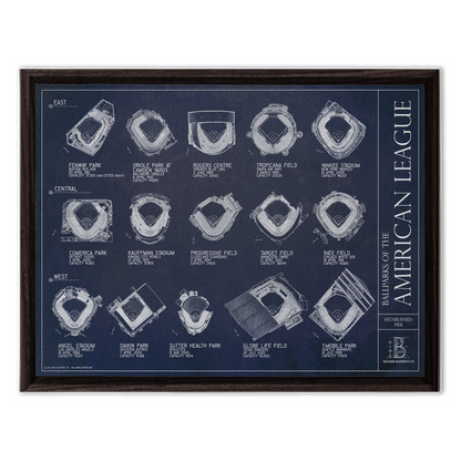 Framed Canvas - Small - Walnut