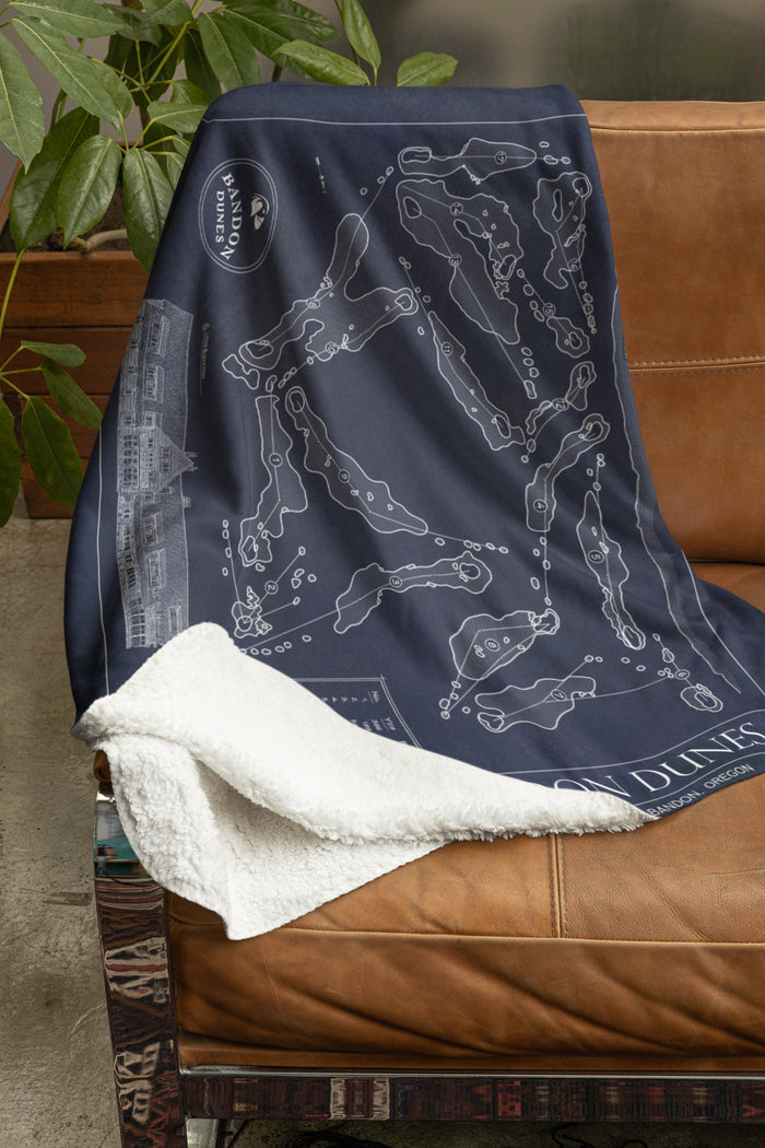 Bandon Dunes - Fleece Blankets