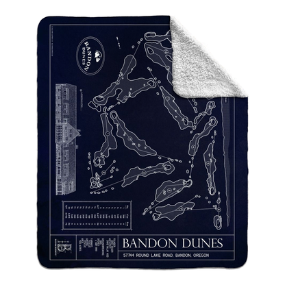 Bandon Dunes - Fleece Blankets