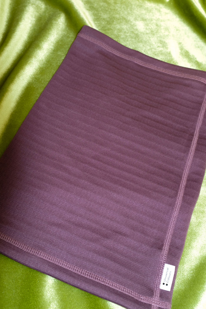 Basalt Purple Surplus Neck Warmer | Universal Colours | DEPARTAMENTO