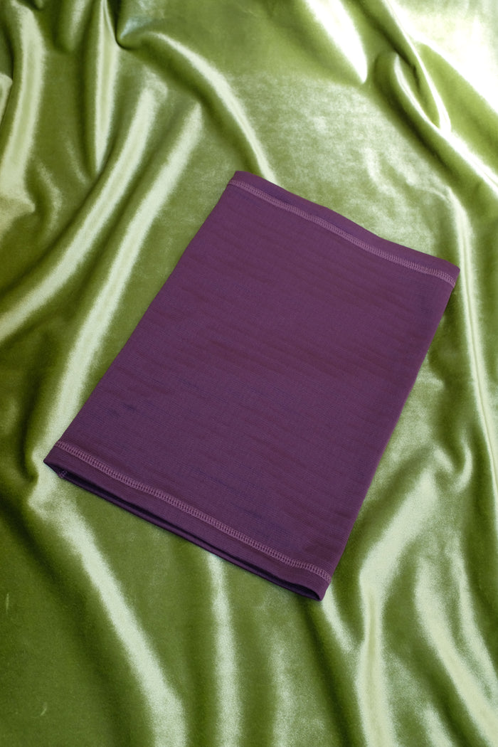 Basalt Purple Surplus Neck Warmer | Universal Colours | DEPARTAMENTO