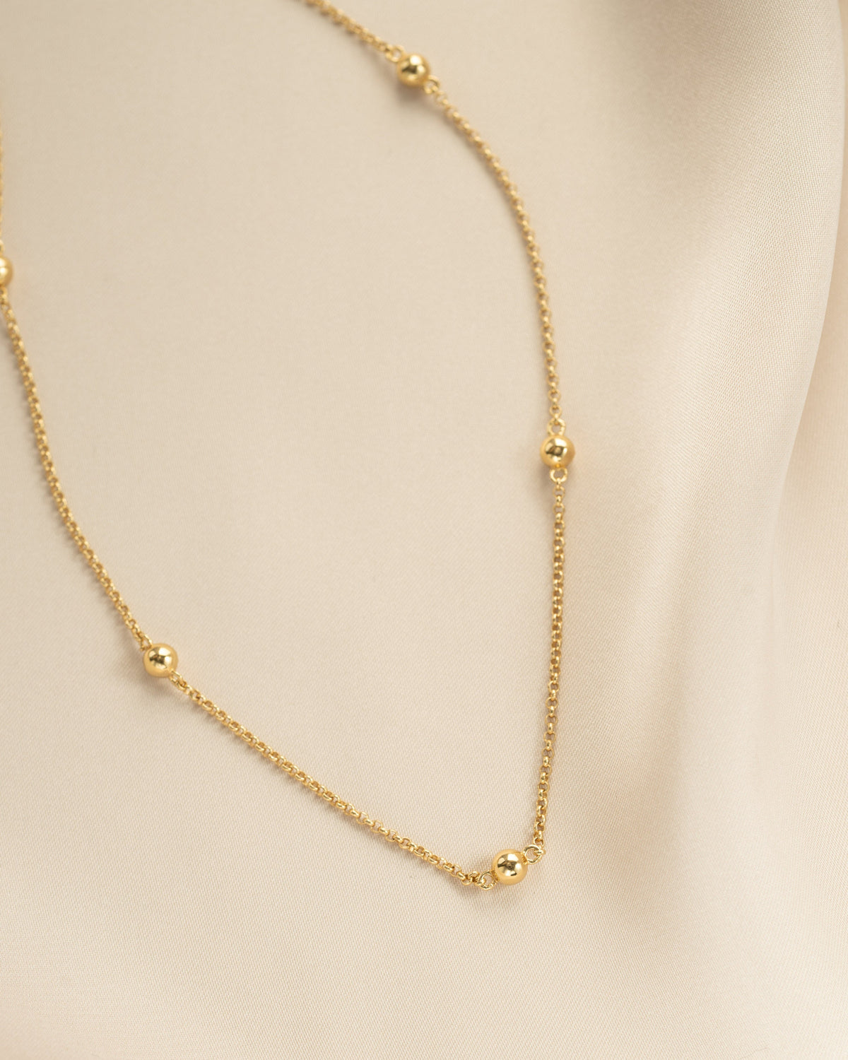 Beaded Ball Necklace