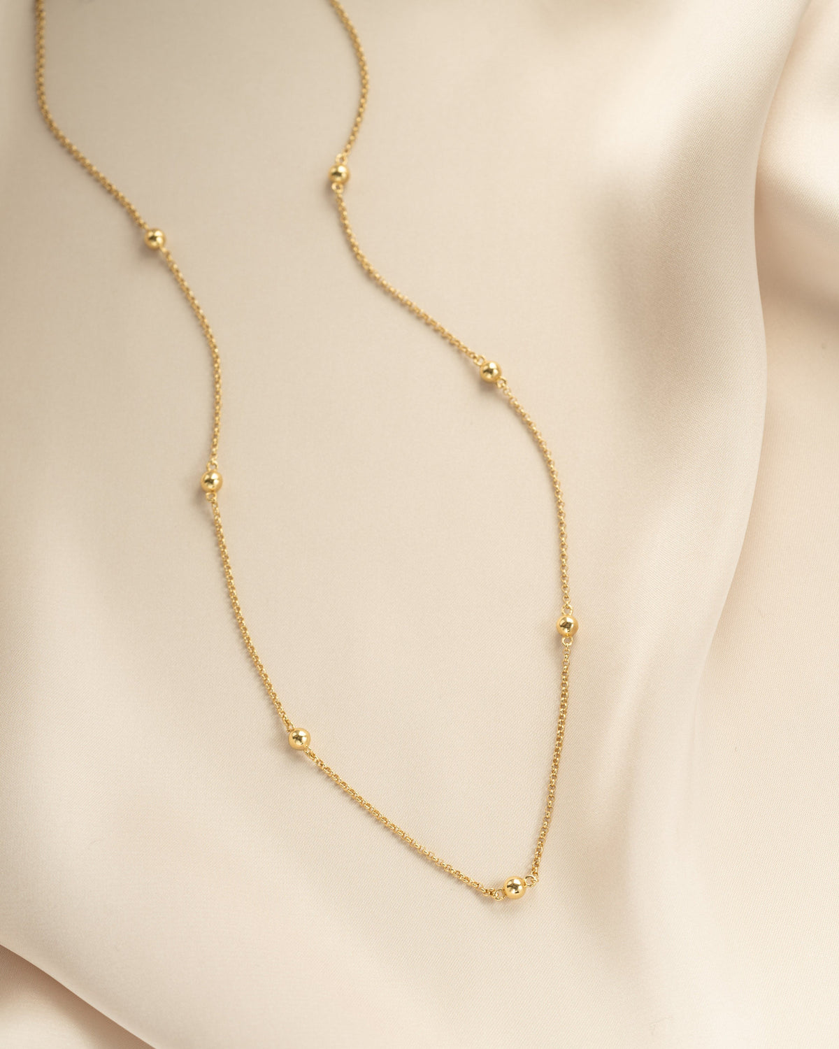 Beaded Ball Necklace