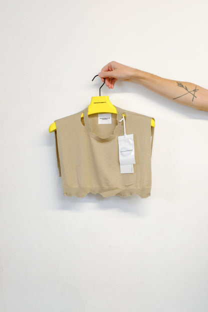 Beige Crew Neck Dickie | TAKAHIROMIYASHITA TheSoloist. | DEPARTAMENTO