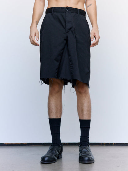 Black Baggy Work Shorts