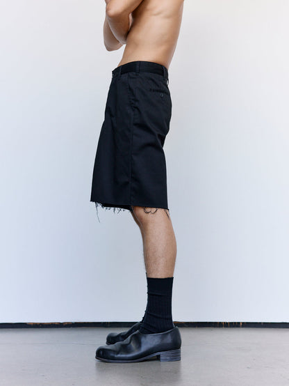 Black Baggy Work Shorts
